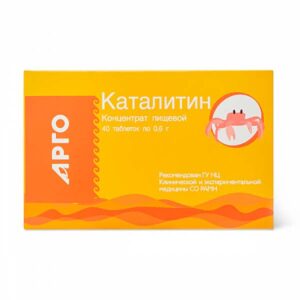 Концентрат пищевой «Каталитин», таблетки, 40 шт