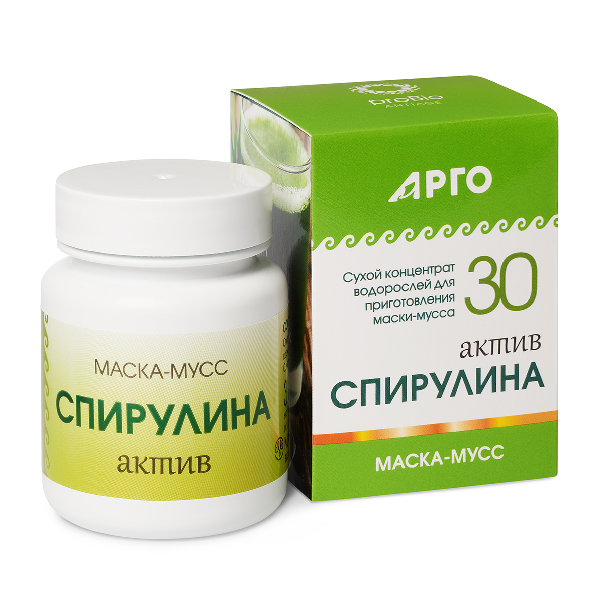 1165-Maska-kosm.-Spirulina-aktiv