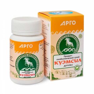 Продукт симбиотический «КуЭМсил Детокс», таблетки, 60 шт