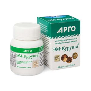 Продукт метабиотический «ЭМ-Курунга», капсулы, 60 шт